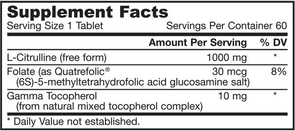 補充劑，氨基酸，瓜氨酸 - Jarrow Formulas, L-Citrulline, 60 Tablets