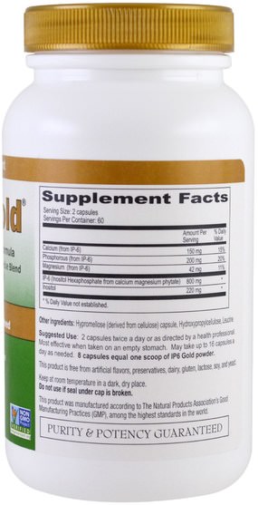 補充劑，抗氧化劑，ip 6 - IP-6 International, IP6 Gold, Immune Support Formula, 120 Vegetarian Capsules