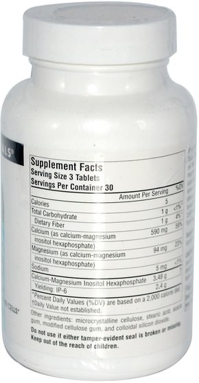 補充劑，抗氧化劑，ip 6 - Source Naturals, IP-6, 800 mg, 90 Tablets