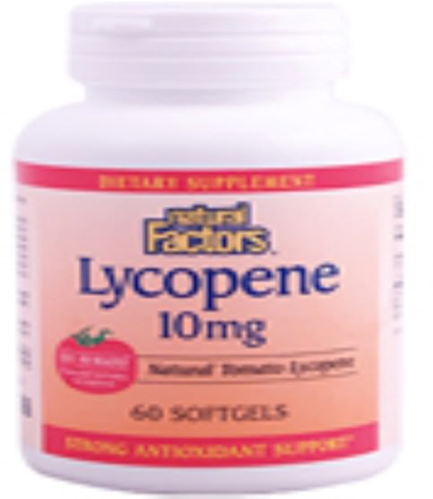 補充劑，抗氧化劑，番茄紅素 - Natural Factors, Lycopene, 10 mg, 60 Softgels