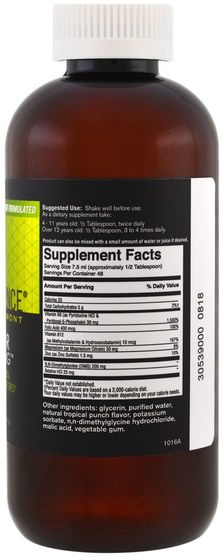 補充劑，dmg（正二甲基甘氨酸），健康，抗應激 - FoodScience, Behavior Balance-DMG Liquid, 12 fl oz (360 ml)