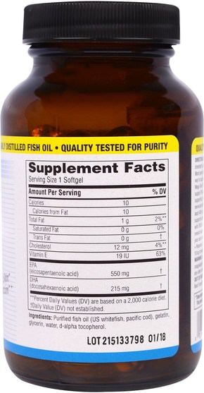 補充劑，efa omega 3 6 9（epa dha），epa - Twinlab, Mega Twin EPA Fish Oil, 1200 mg, 60 Softgels