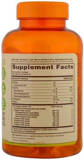 補充劑，efa omega 3 6 9（epa dha），魚油 - Sundown Naturals, Complete Omega, 1400 mg, 90 Softgels