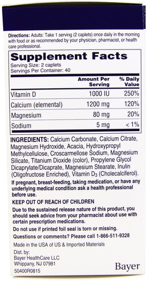 補品，礦物質，鈣 - Citracal, Calcium Supplement, Slow Release 1200 + D3, 80 Coated Tablets
