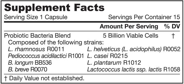補充劑，益生菌，穩定的益生菌 - Jarrow Formulas, Jarro-Dophilus EPS, 5 Billion, 15 Veggie Caps