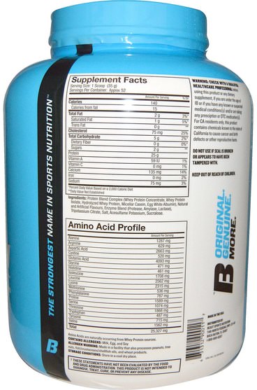 補品，蛋白質，肌肉 - Beast Sports Nutrition, Beast Protein, Continuous Release, Vanilla, 4 lbs (1814 g)