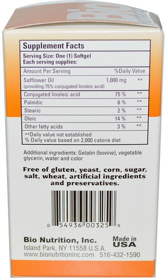 補充劑，紅花油，健康，飲食 - Bio Nutrition, Safflower Oil, 1000 mg, 90 Softgels