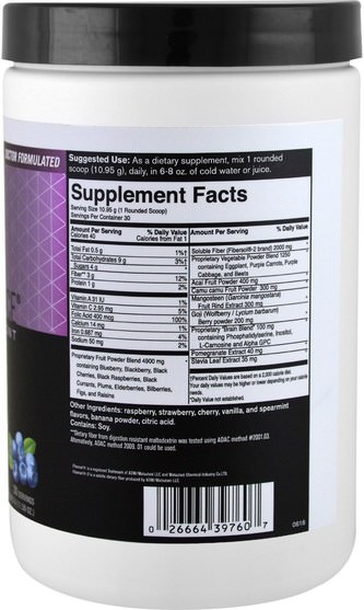 補品，超級食品 - FoodScience, Superior Purples, 11.59 oz (328.5 g)