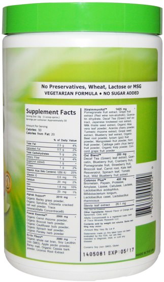 補品，超級食品，綠色蔬菜 - Greens World, Delicious Greens 8000, Original, 10.6 oz (300 g) Powder