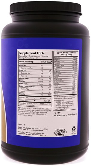 補充劑，乳清蛋白 - MRM, Natural Whey, Unflavored, 32.5 oz (920 g)