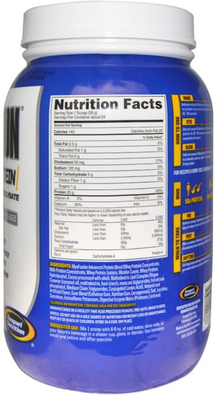 補充劑，乳清蛋白，肌肉 - Gaspari Nutrition, Myofusion Advanced Protein, Chocolate, 2 lbs (907 g)