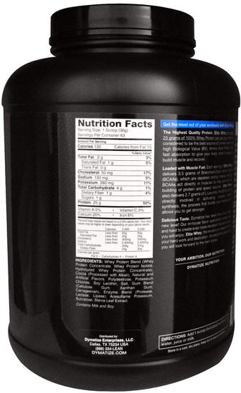 補充劑，乳清蛋白，運動 - Dymatize Nutrition, Elite, 100% Whey Protein, Chocolate Fudge, 5 lbs (2.27 kg)