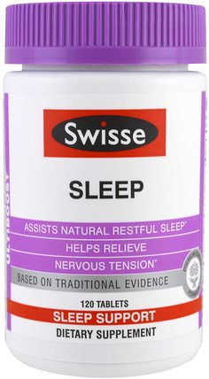 Ultiboost, Sleep, 120 Tablets by Swisse, 補充，睡覺 HK 香港