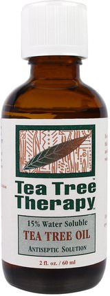 Tea Tree Oil, 2 fl oz (60 ml) by Tea Tree Therapy, 沐浴，美容，香薰精油，茶樹精油 HK 香港