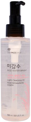 Rice Water Bright, Light Cleansing Oil, 5.0 fl oz (150 ml) by The Face Shop, 洗澡，美容，卸妝 HK 香港