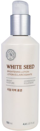 White Seed, Brightening Lotion, 4.4 fl oz (130 ml) by The Face Shop, 洗澡，美容，面部護理，面霜，乳液 HK 香港
