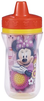 Minnie Mouse Insulated Sippy Cup, 9 + Months, 9 oz (266 ml) by The First Years, 兒童健康，嬰兒餵養，吸管杯 HK 香港
