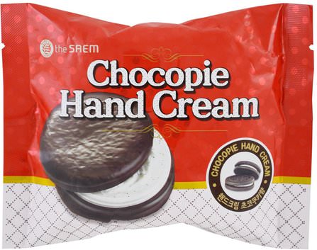 Chocopie Hand Cream, Cookies & Cream, 1.18 fl oz (35 ml) by The Saem, 健康，皮膚，沐浴，美容 HK 香港