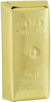 Gold Snail Bar, 3.52 oz (100 g) by The Saem, 美容，面部護理 HK 香港