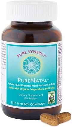 PureNatal, 120 Tablets by The Synergy Company, 維生素，產前多種維生素 HK 香港