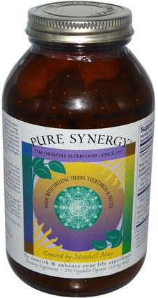 Pure Synergy, The Original Superfood, 270 Veggie Caps (650 mg) by The Synergy Company, 補品，超級食品 HK 香港