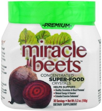Miracle Beets Concentrated Super-Food Crystals, 5.3 oz (150 g) by THIN CARE, 補品，超級食品，甜菜粉根 HK 香港