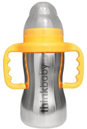 Thinkbaby, Sippy of Steel, Sippy Bottle, 1 Cup, 9 oz by Think, 兒童健康，兒童食品，thinkbaby類別 HK 香港