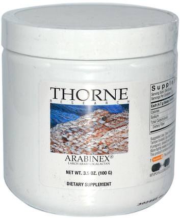 Arabinex, 3.5 oz (100 g) by Thorne Research, 補品，健康，larix（落葉松樹提取物） HK 香港