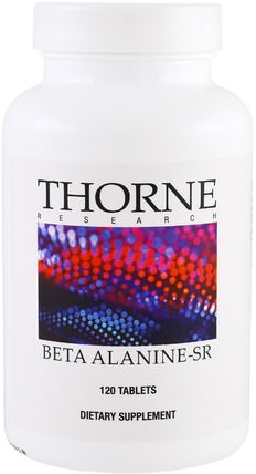 Beta Alanine-SR, 120 Tablets by Thorne Research, 運動，補品，合成代謝補品 HK 香港