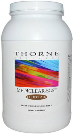 Mediclear-SGS, Chocolate, 37.6 oz (1.066 g) by Thorne Research, 健康，排毒，肝臟支持 HK 香港