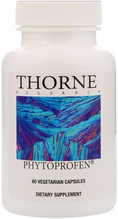 Phytoprofen, 60 Vegetarian Capsules by Thorne Research, 補充劑，抗氧化劑，薑黃素，meriva phytosome薑黃素 HK 香港