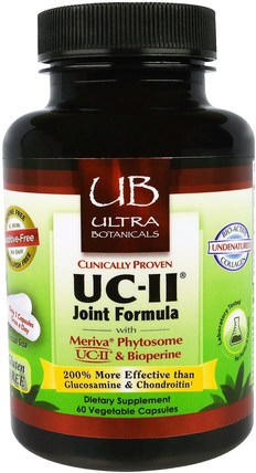 UC-II Join Formula, 60 Veggie Caps by Ultra Laboratories, 健康，骨骼，骨質疏鬆症，關節健康 HK 香港