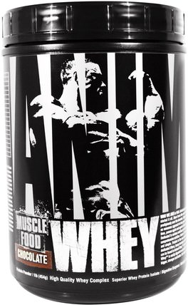 Animal Muscle Food, Whey, Chocolate, 1 lb (454 g) by Universal Nutrition, 運動，運動 HK 香港