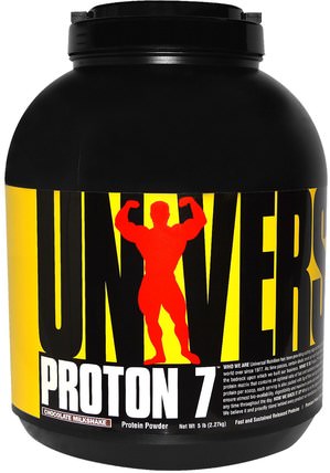 Proton 7, Chocolate Milkshake, 5 lb (2.27 kg) by Universal Nutrition, 運動蛋白質 HK 香港