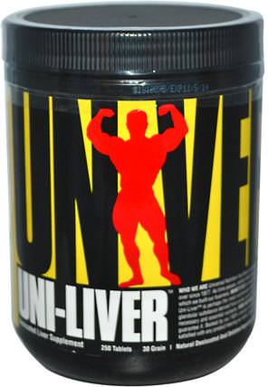Uni-Liver, Desiccated Liver Supplement, 250 Tablets by Universal Nutrition, 健康 HK 香港