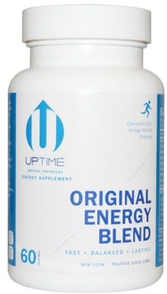 Uptime, Original Energy Blend, 60 Tablets by Uptime Sports Nutrition, 健康，精力 HK 香港