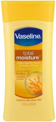 Total Moisture, Clean Feeling Lotion, 10 fl oz (295 ml) by Vaseline, 洗澡，美容，潤膚露 HK 香港