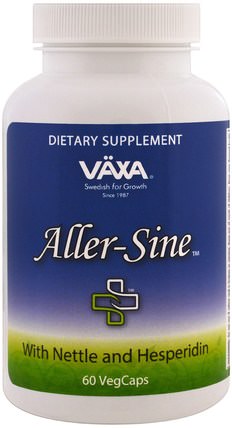 Aller-Sine, 60 Veggie Caps by Vaxa International, 補品，健康，過敏 HK 香港