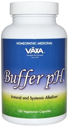 Buffer pH, 120 Veggie Caps by Vaxa International, 補品，順勢療法，健康，鹼性平衡 HK 香港