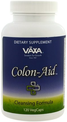 Colon Aid, 120 Veggie Caps by Vaxa International, 健康，排毒 HK 香港