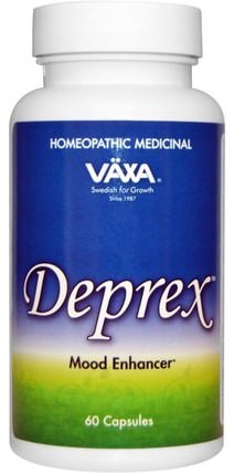 Deprex, 60 Capsules by Vaxa International, 健康，心情，草藥，聖。約翰斯麥汁 HK 香港