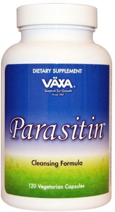 Parasitin, 120 Veggie Caps by Vaxa International, 補品，順勢療法，健康，寄生蟲 HK 香港