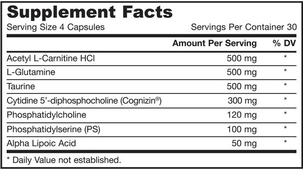 維生素，膽鹼，cdp膽鹼（citi coline），cognizin胞磷膽鹼，補充劑，磷脂酰絲氨酸 - Jarrow Formulas, Neuro Optimizer, 120 Capsules