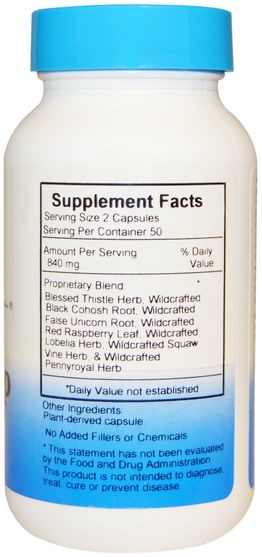 維生素，產前多種維生素 - Christophers Original Formulas, Birth-Prep Six Week Formula, 420 mg, 100 Veggie Caps