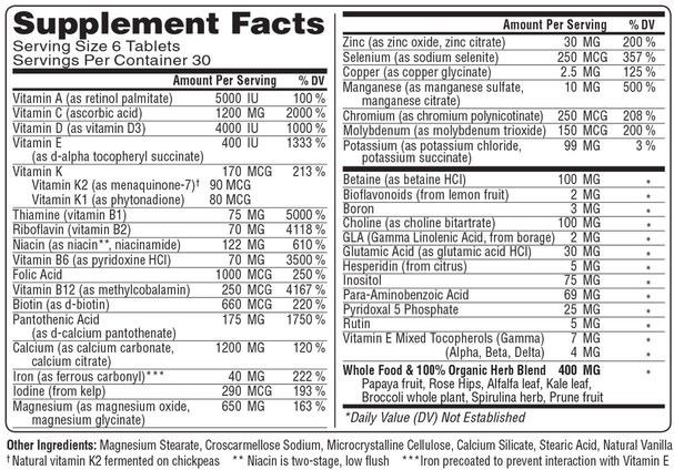 維生素，產前多種維生素，女性 - Super Nutrition, PreNatal Blend, 180 Tablets