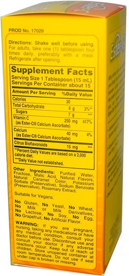 維生素，維生素c，酯c液 - American Health, Ester-C Liquid, with Citrus Bioflavonoids, Berry Flavor, 8 fl oz (237 ml)