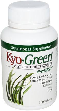 Kyo-Green Phytonutrient Source, Energy, 180 Tablets by Wakunaga - Kyolic, 健康 HK 香港