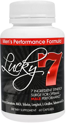 Lucky 7, Mens Performance Formula, 60 Capsules by Wakunaga - Kyolic, 補品，健康，男人 HK 香港
