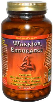 Warrior Endurance, 180 Vegan Caps by Warrior Force Nutritionals, 健康，血糖，胭脂仙人掌（仙人掌仙人掌） HK 香港