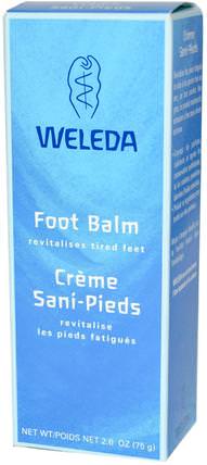 Foot Balm, 2.6 oz (75 g) by Weleda, 洗澡，美容，腳部護理 HK 香港